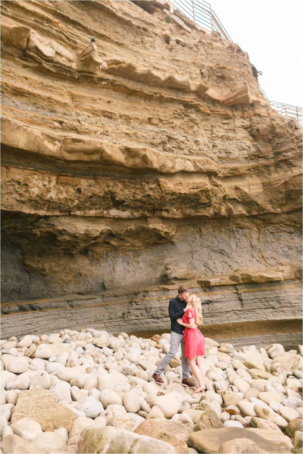 sunset cliffs san diego engagement photos