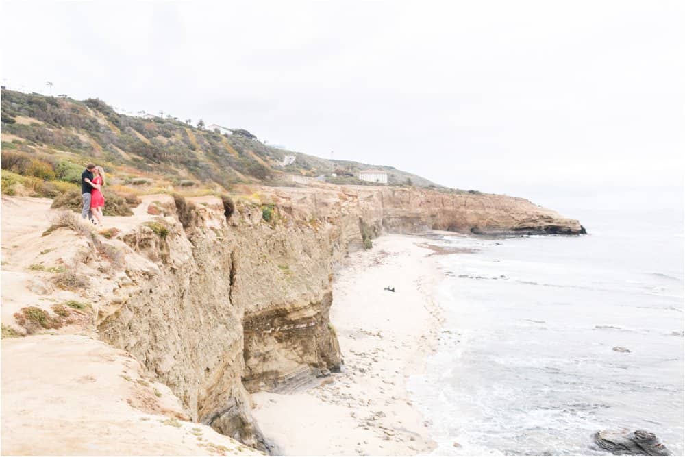 sunset cliffs san diego engagement photos