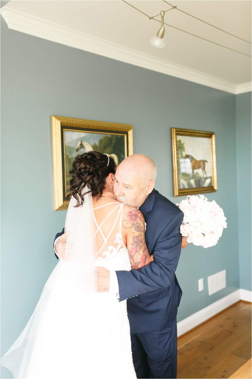 bohemia river overlook maryland wedding photos