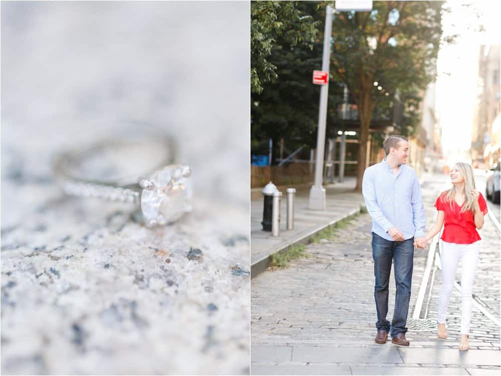 brooklyn dumbo new york city engagement photos