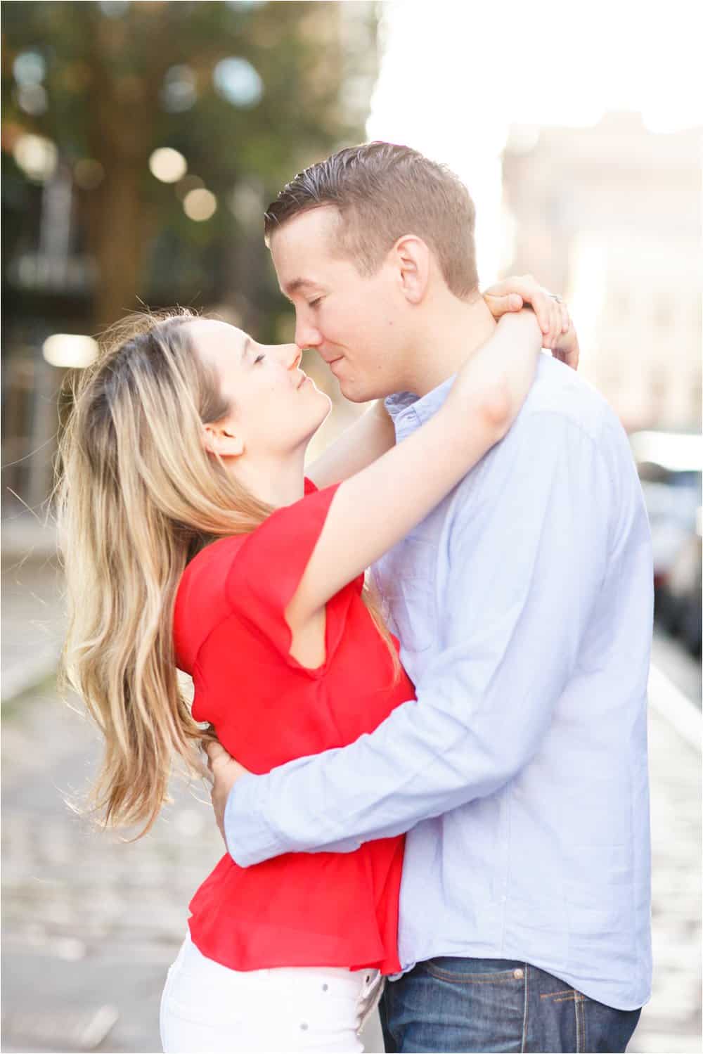 brooklyn dumbo new york city engagement photos