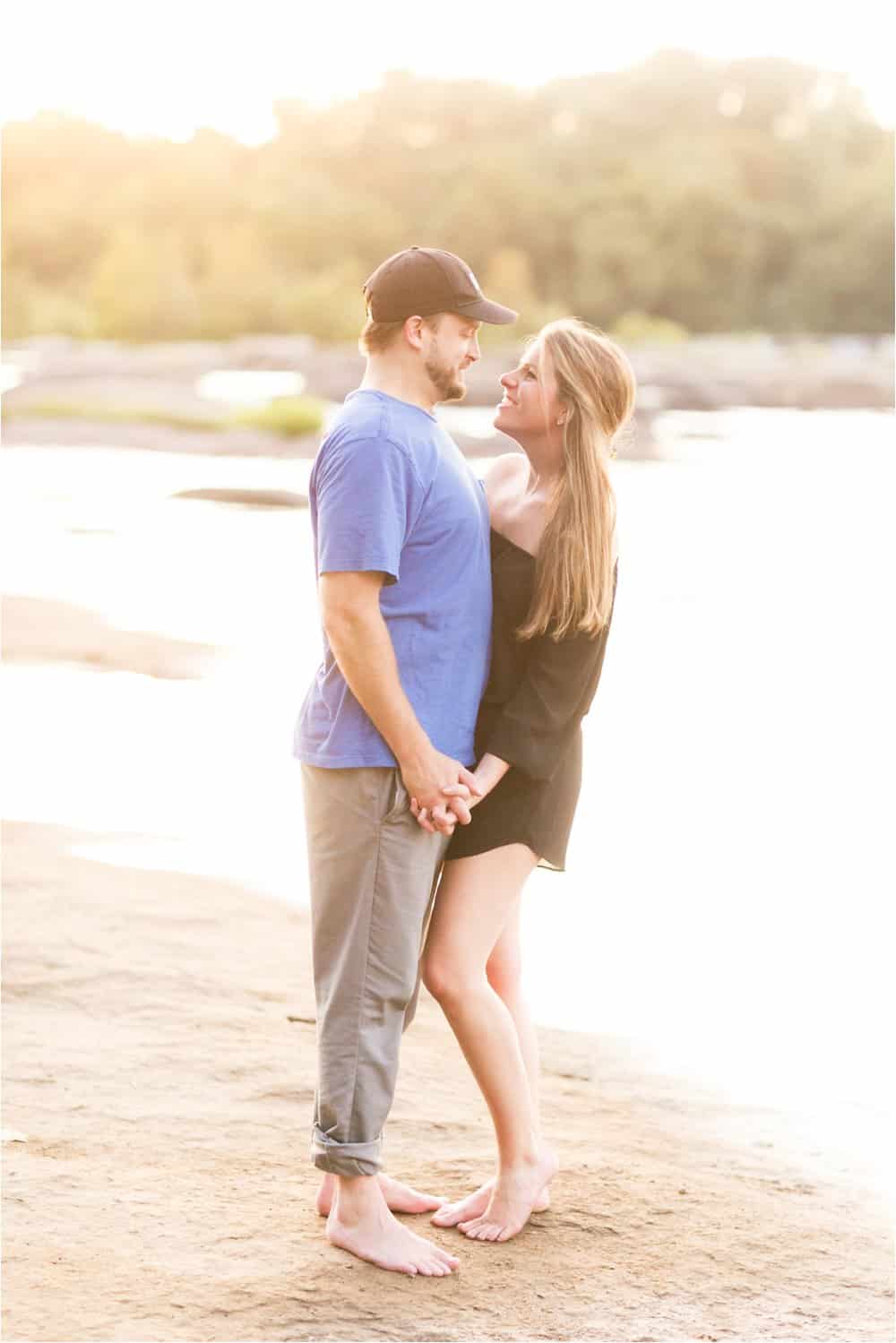 belle isle richmond virginia rva engagement photos