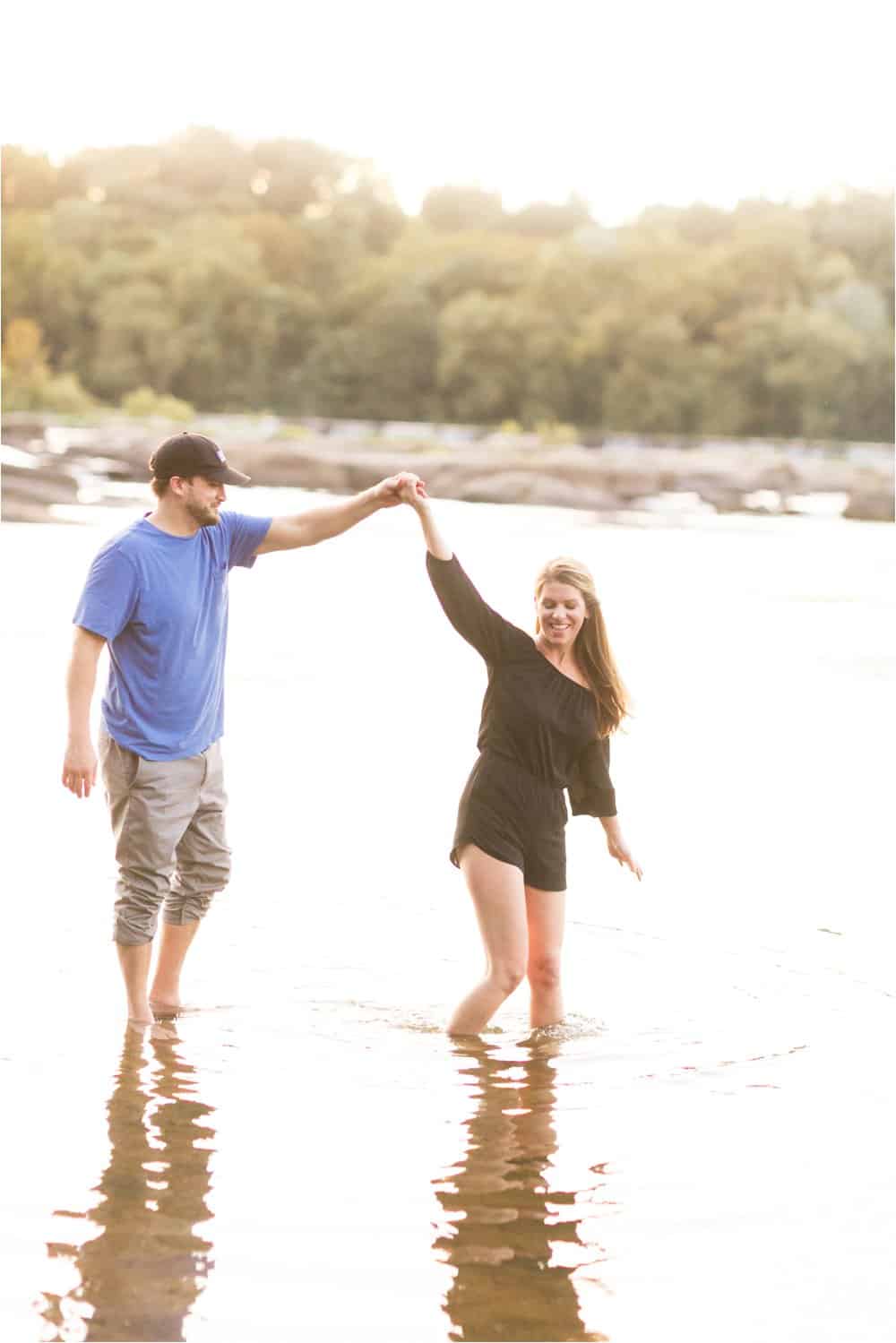 belle isle richmond virginia rva engagement photos