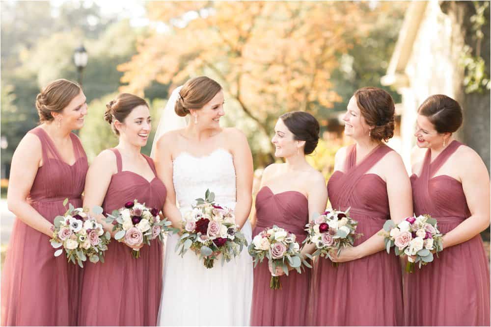 Cinnamon colored hotsell bridesmaid dresses