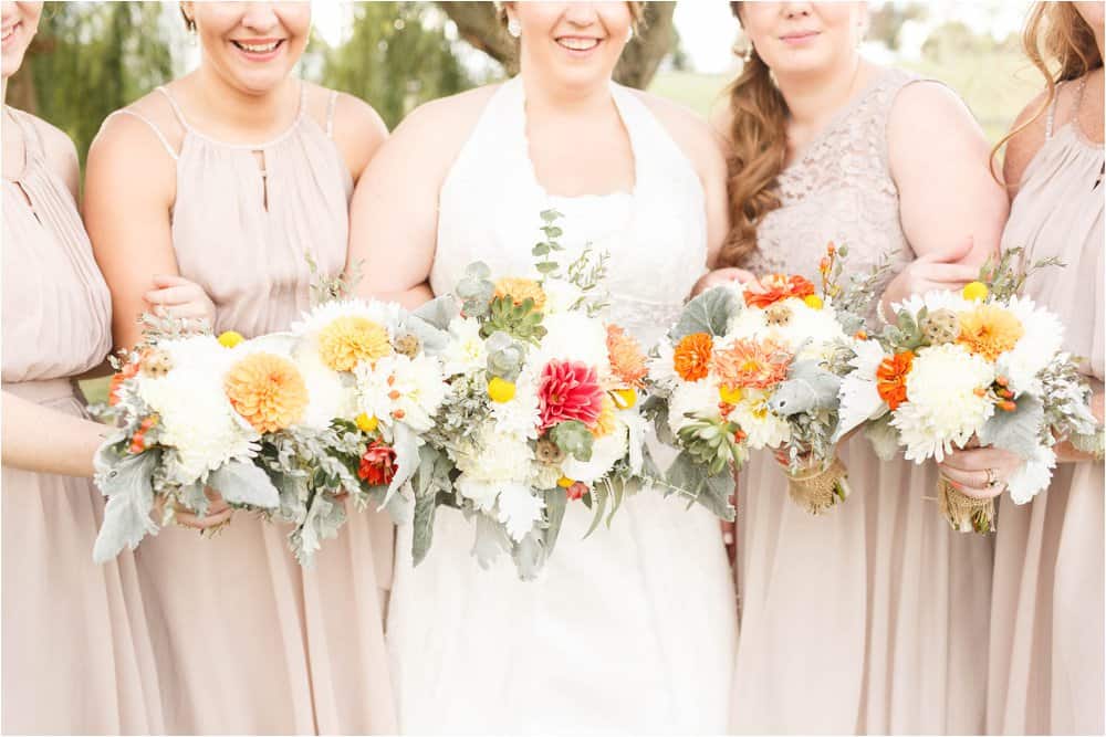 fall bridesmaid dress color inspiration | Virginia Ashley Photography