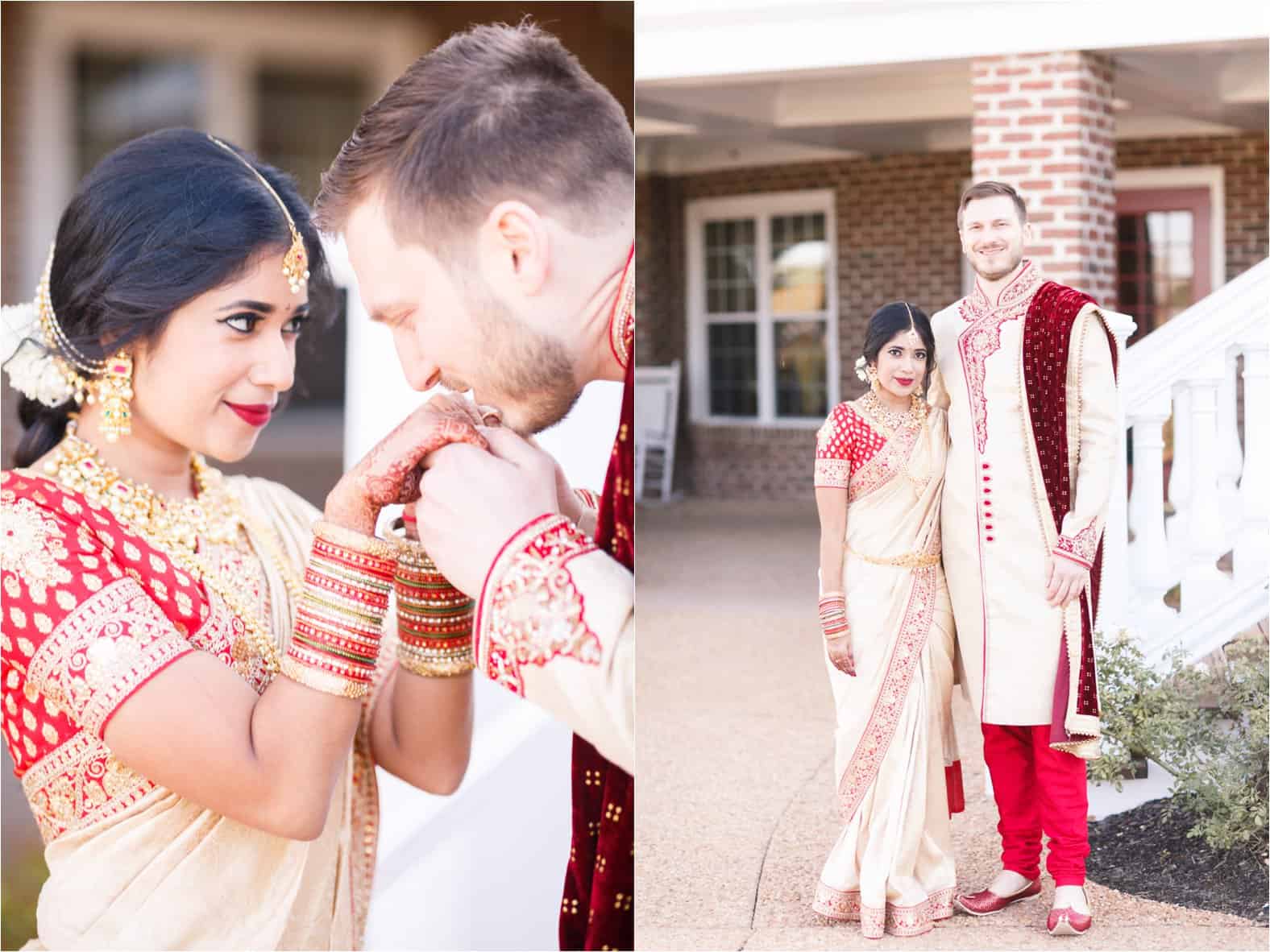 Indian couple posing for pre-wedding photo session. | Photo 271873