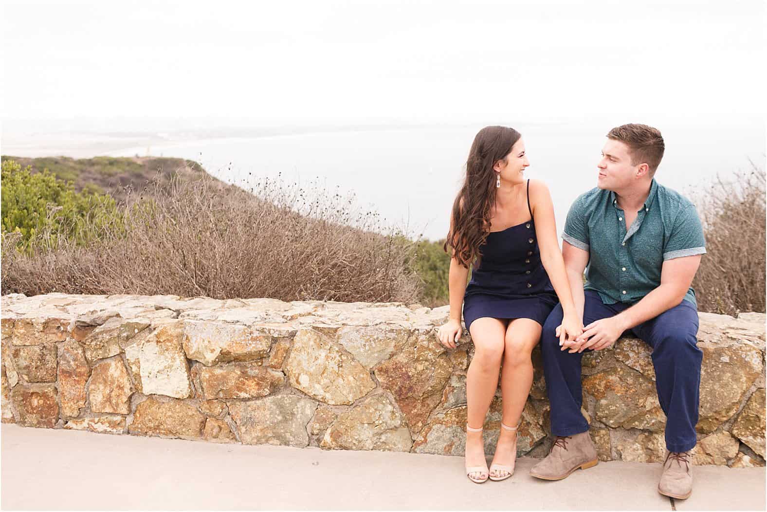 san diego cabrillo national monument engagement photos