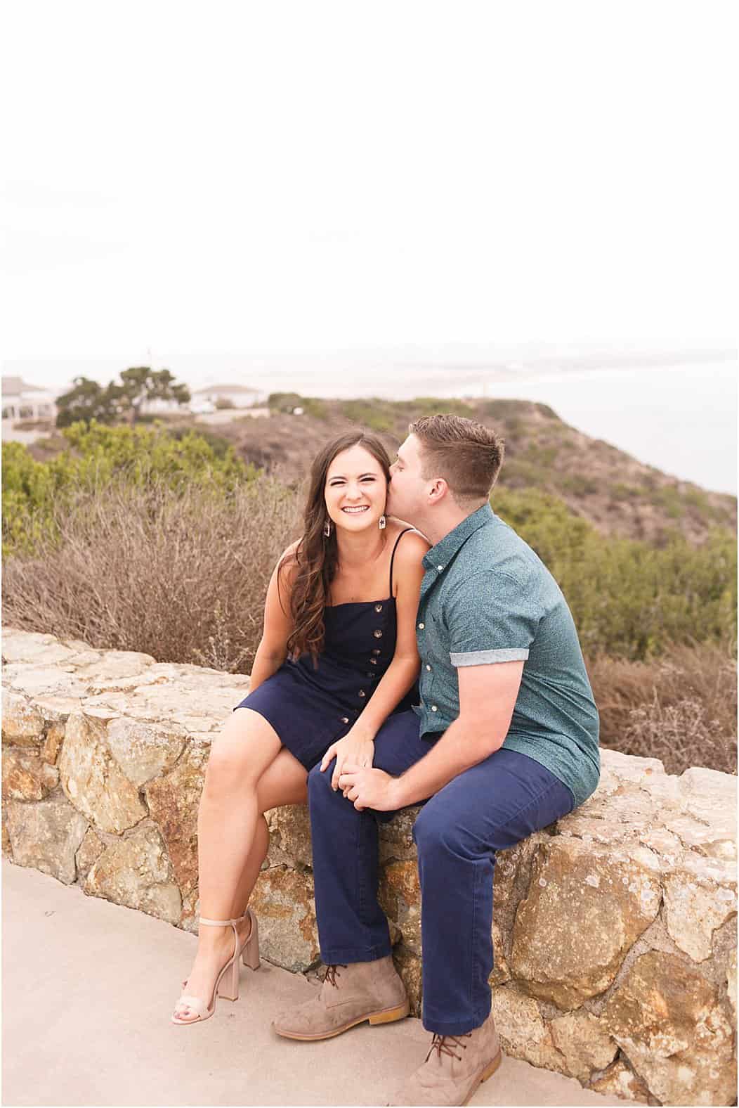 san diego cabrillo national monument engagement photos