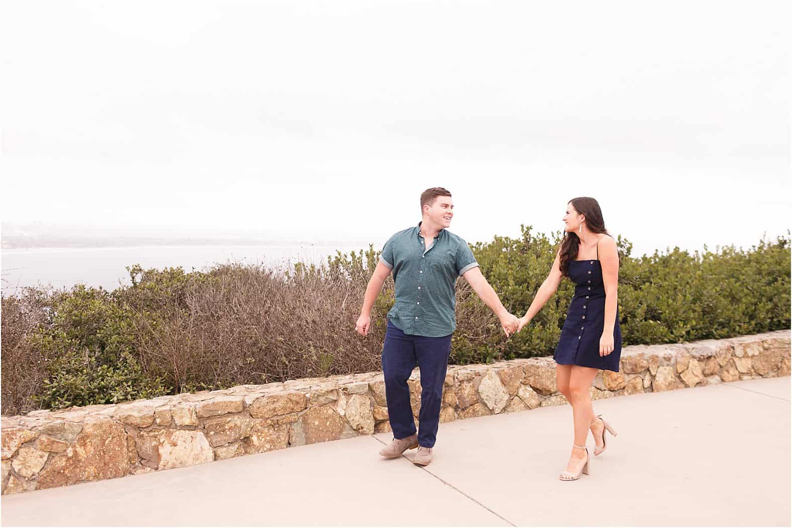 san diego cabrillo national monument engagement photos