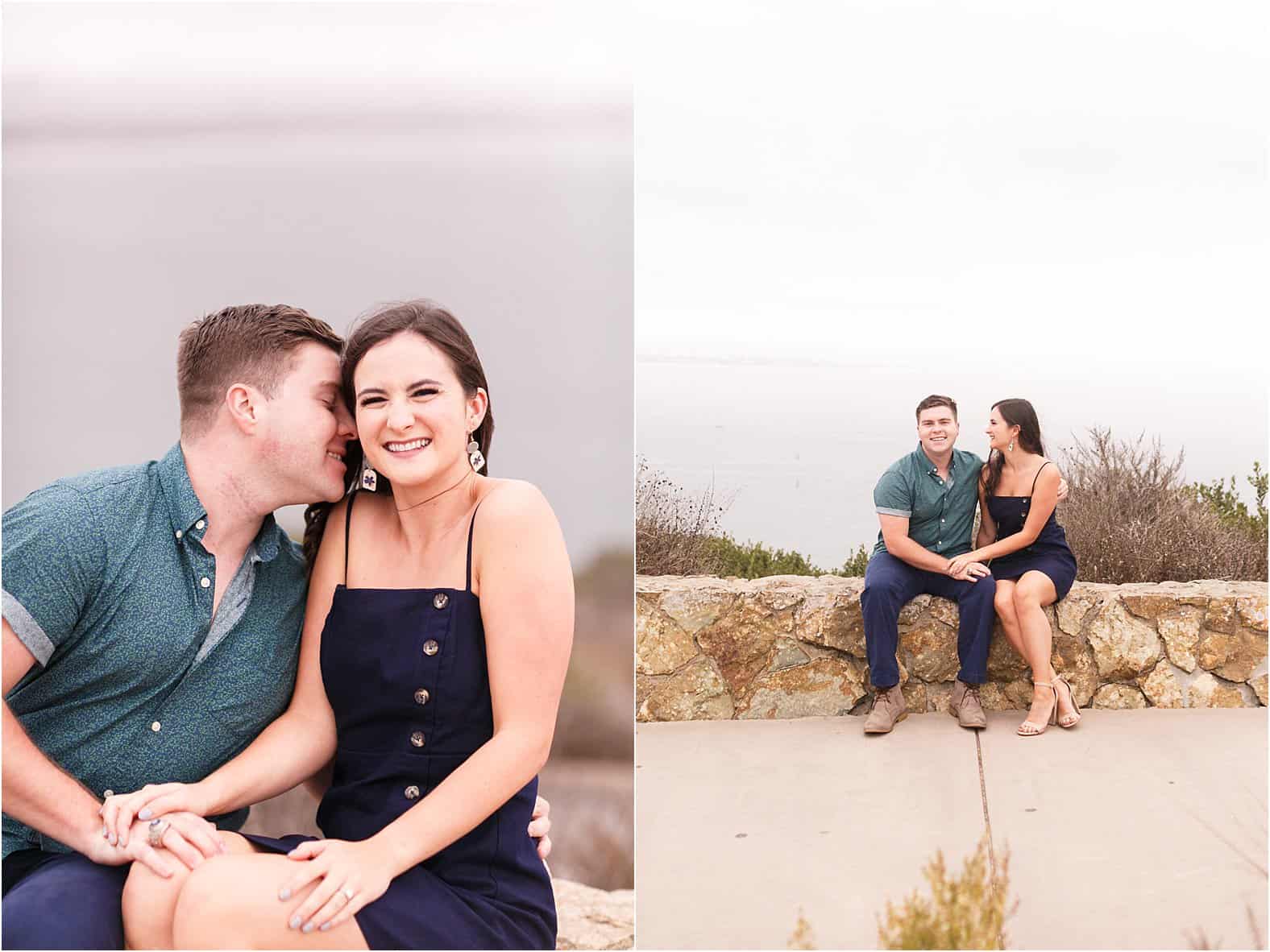 san diego cabrillo national monument engagement photos