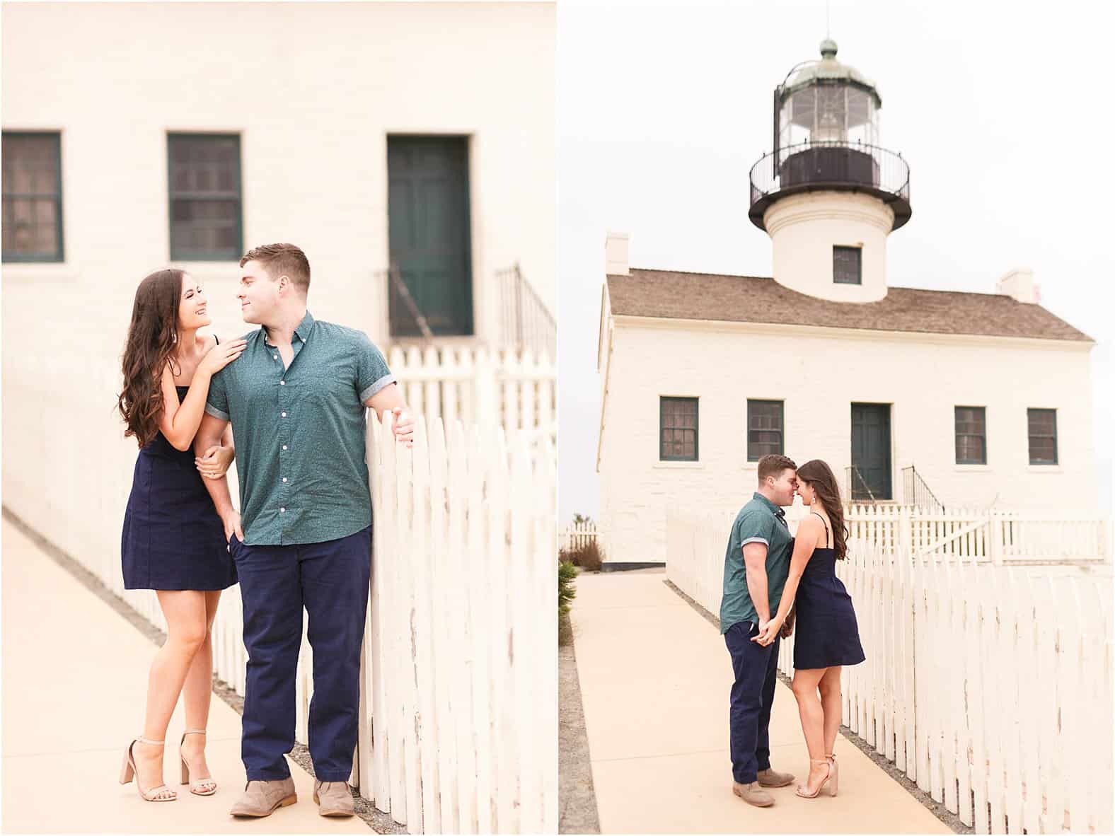 san diego cabrillo national monument engagement photos