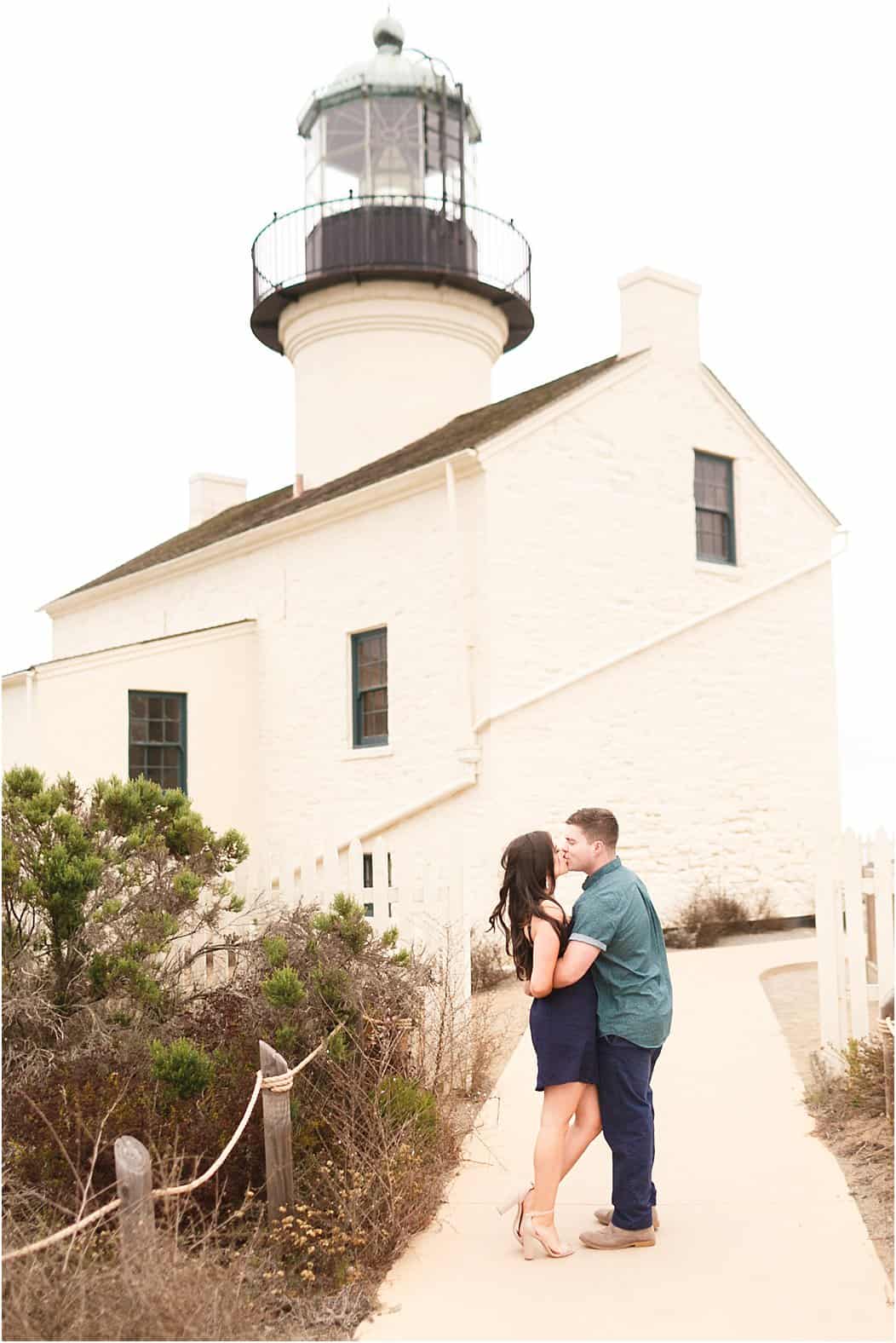 san diego cabrillo national monument engagement photos