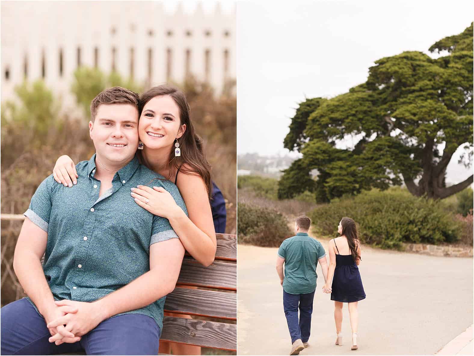 san diego cabrillo national monument engagement photos