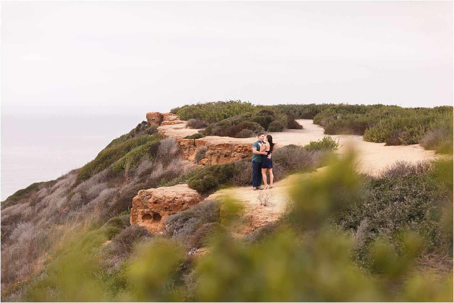 san diego cabrillo national monument engagement photos