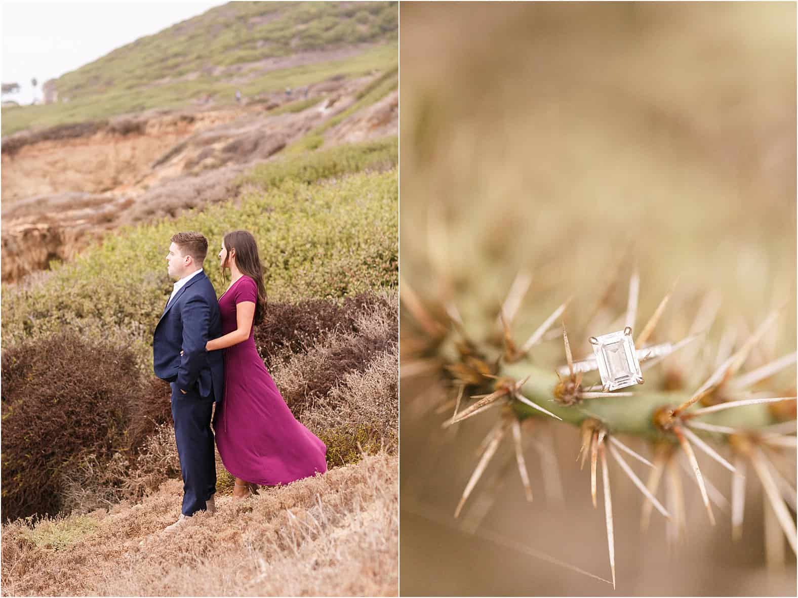 san diego cabrillo national monument engagement photos