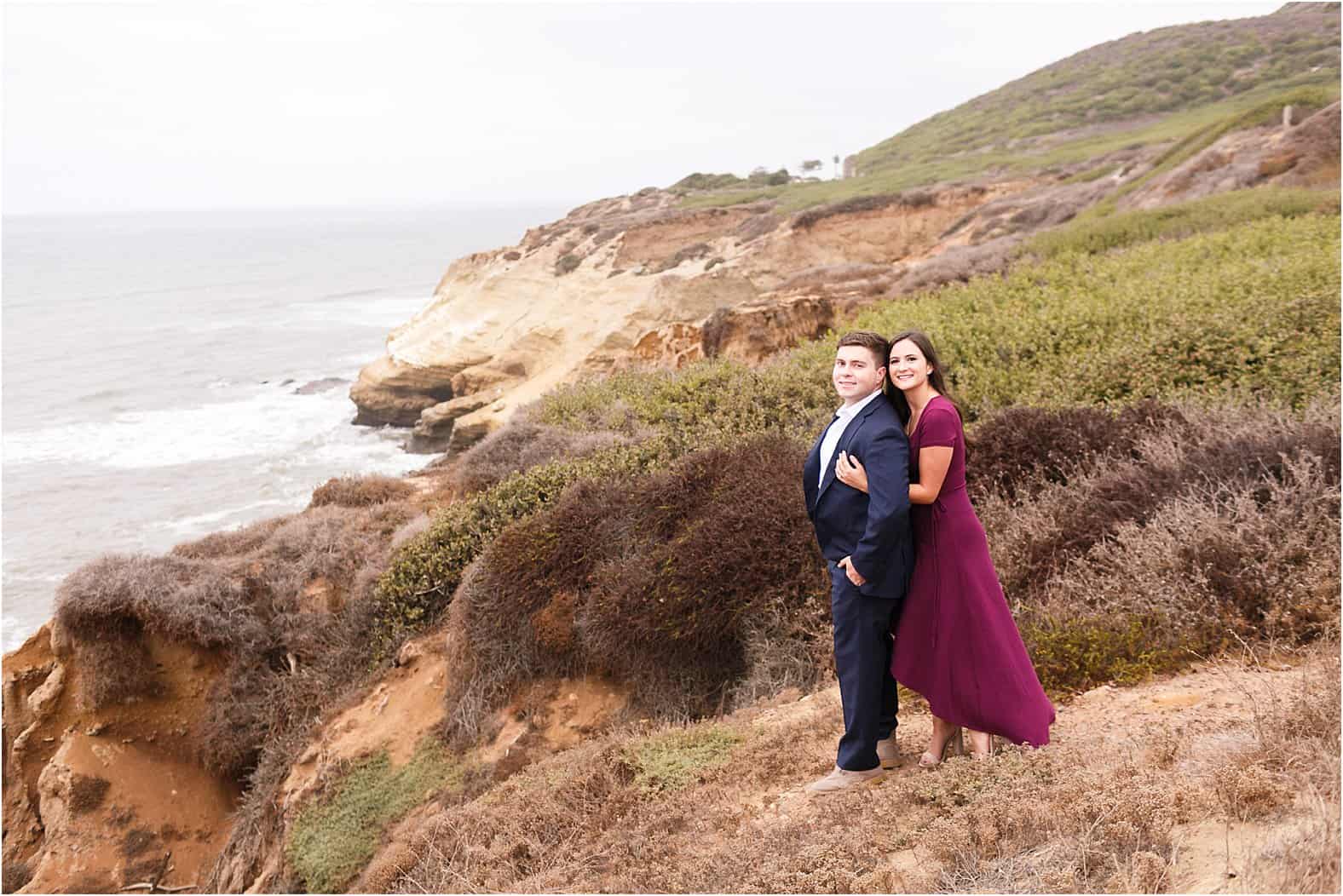 san diego cabrillo national monument engagement photos