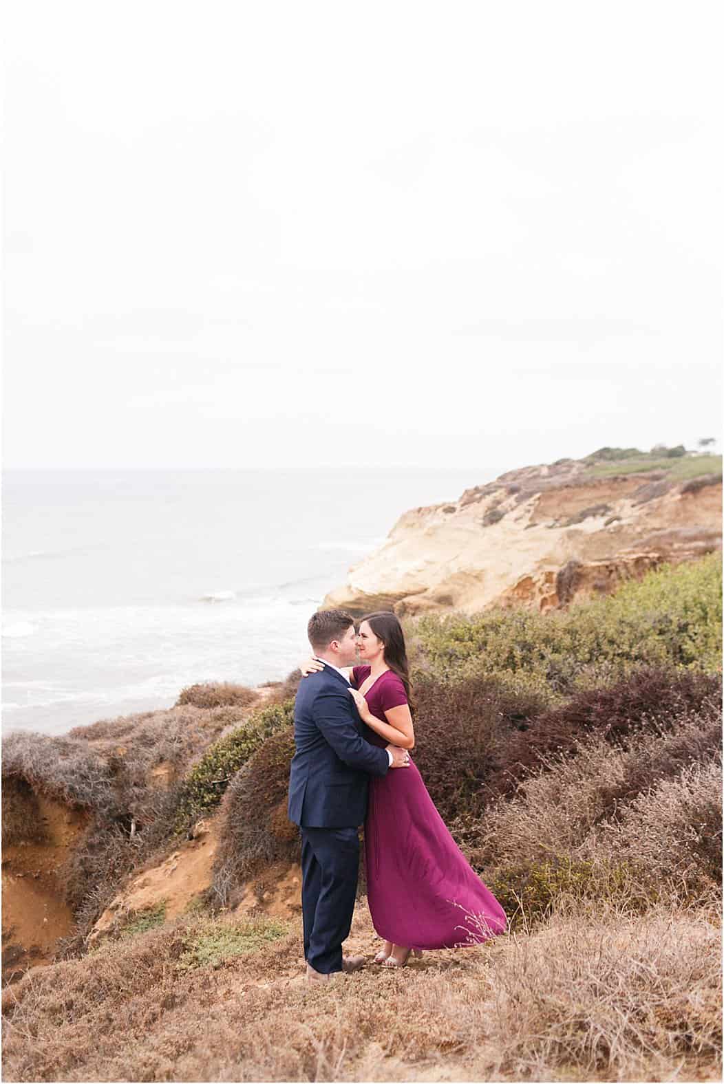 san diego cabrillo national monument engagement photos