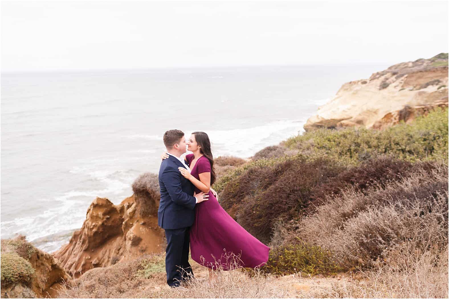 san diego cabrillo national monument engagement photos