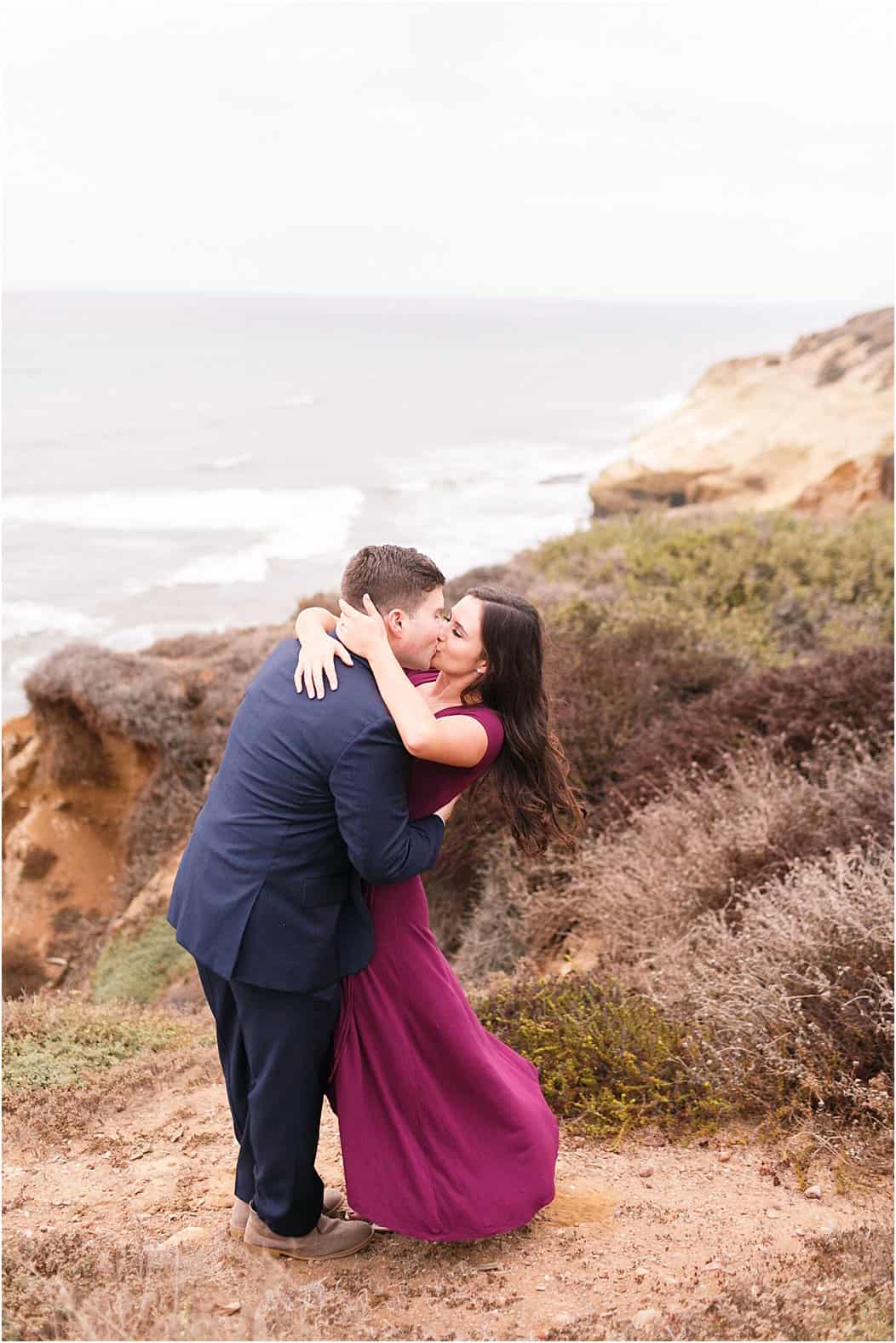 san diego cabrillo national monument engagement photos