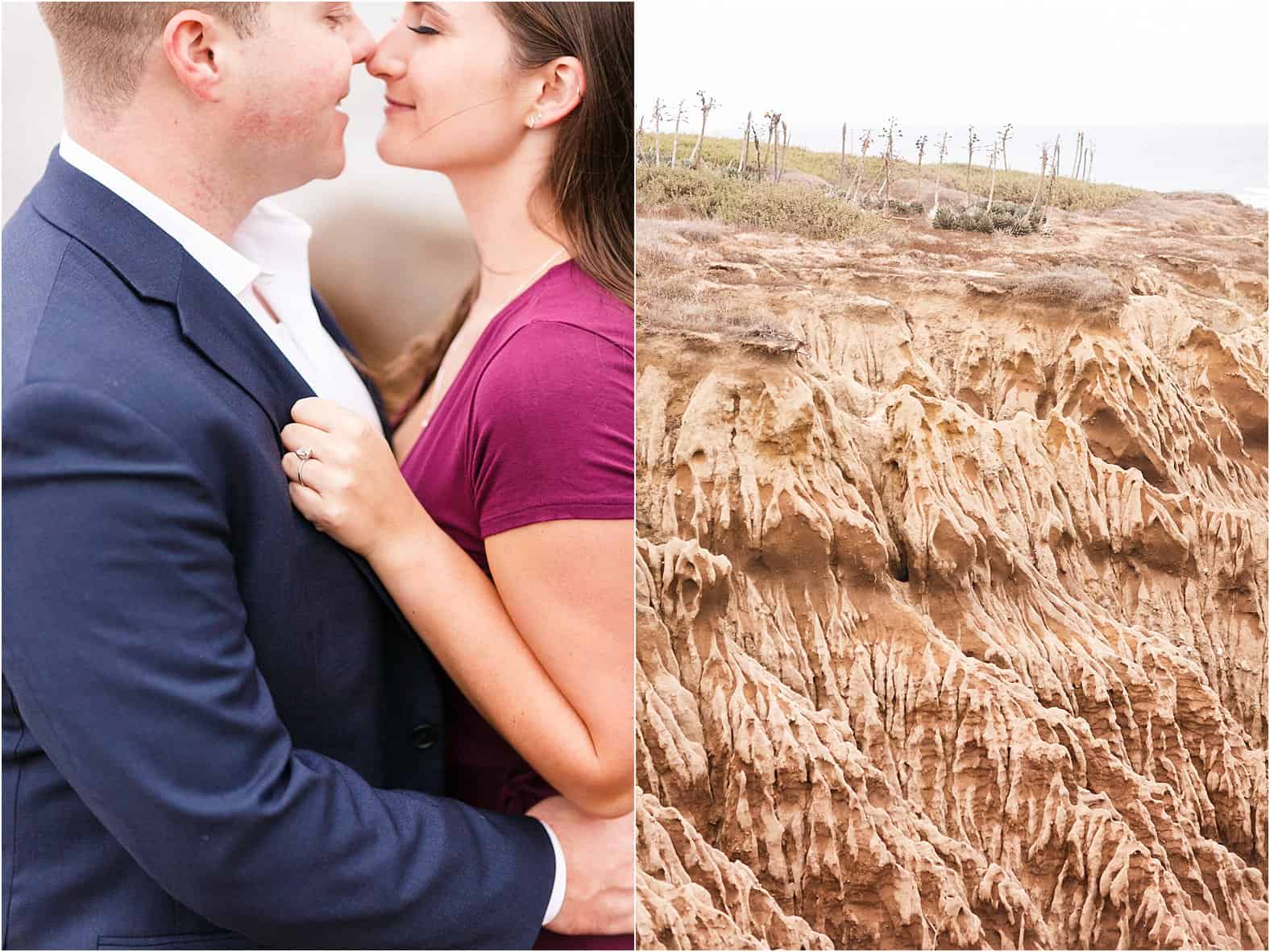 san diego cabrillo national monument engagement photos