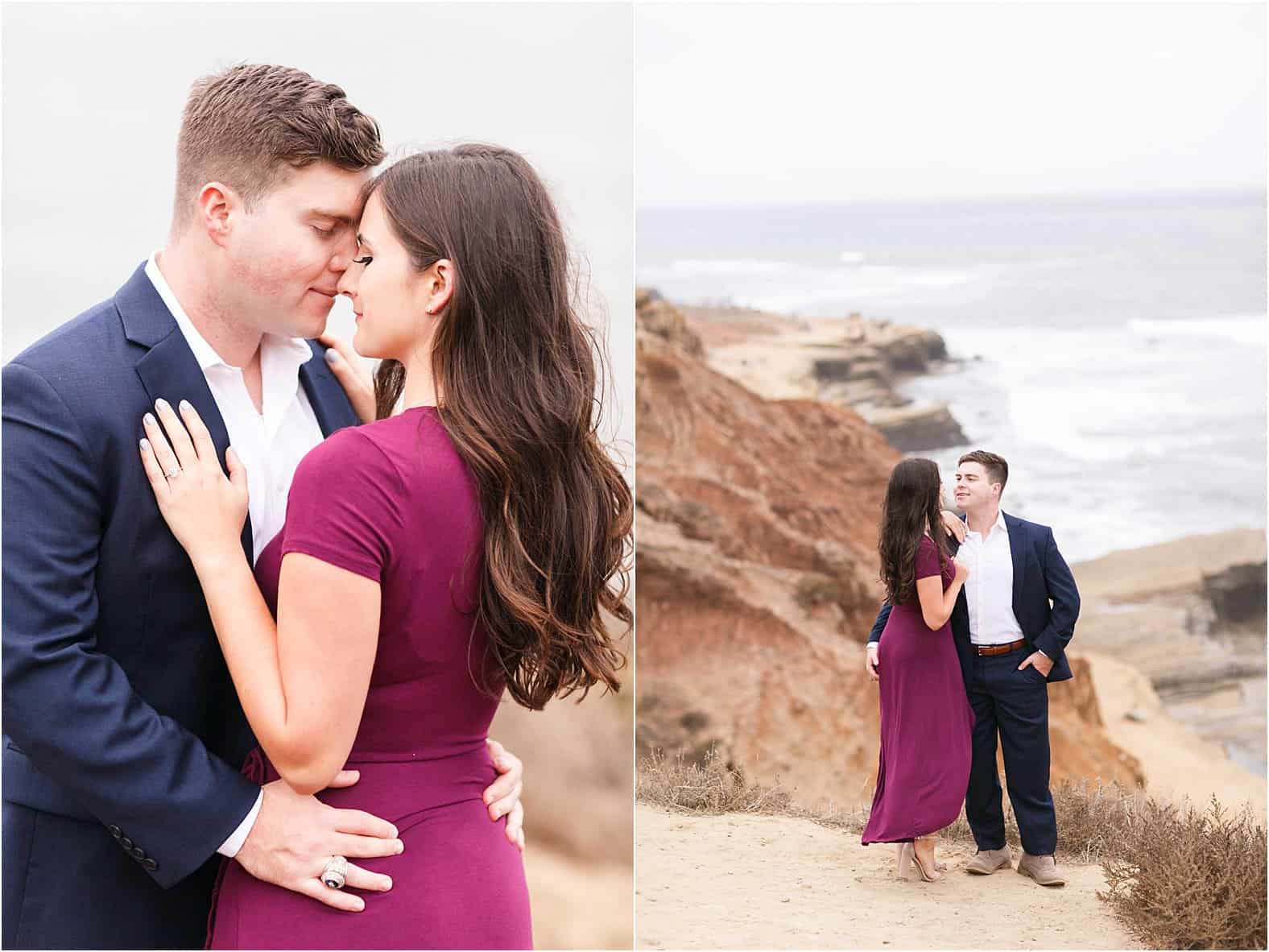 san diego cabrillo national monument engagement photos