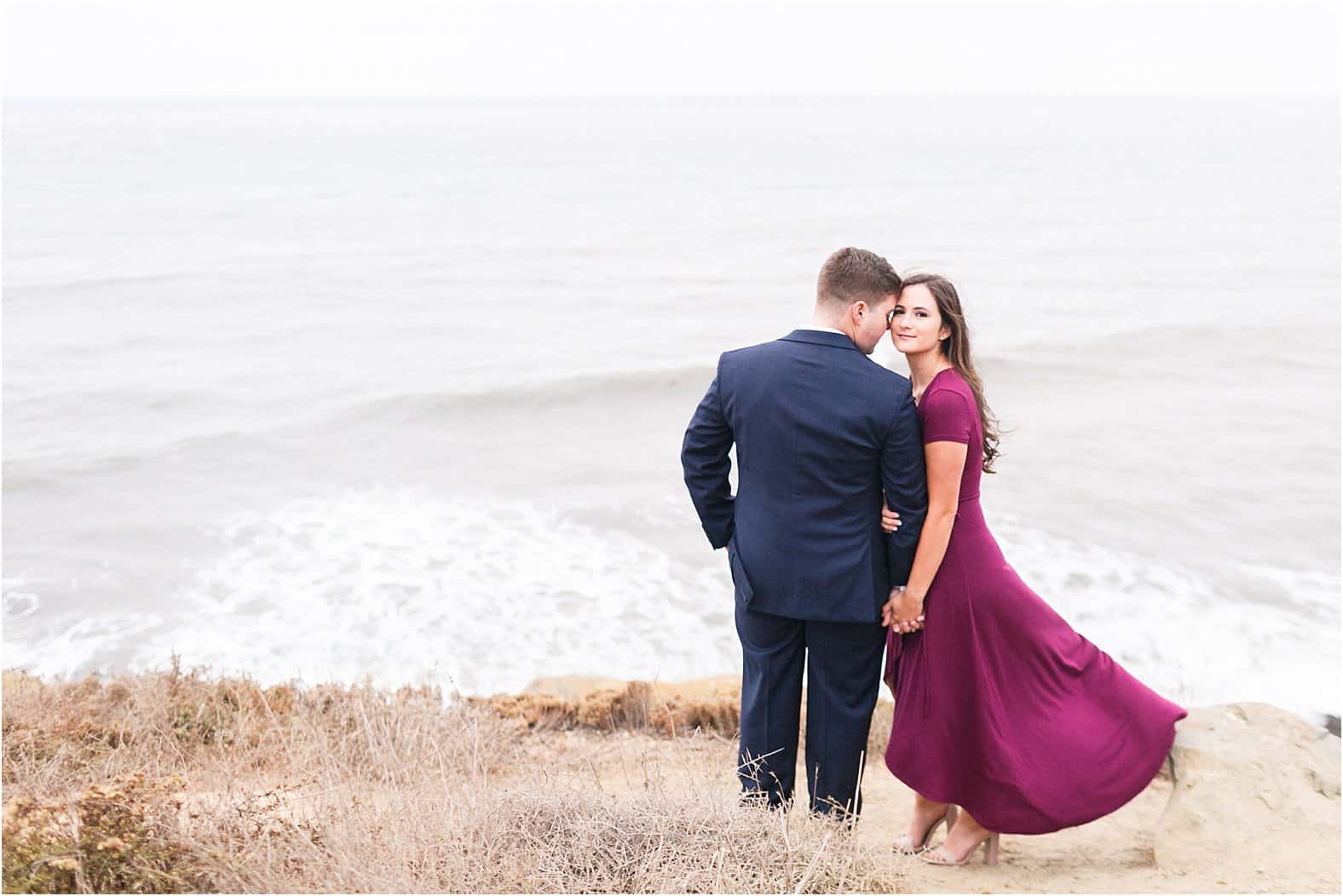 san diego cabrillo national monument engagement photos