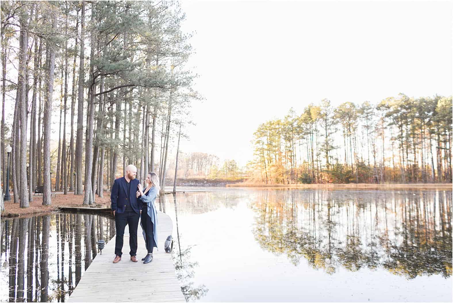 celebrations at the reservoir engagement photos midlothian virginia