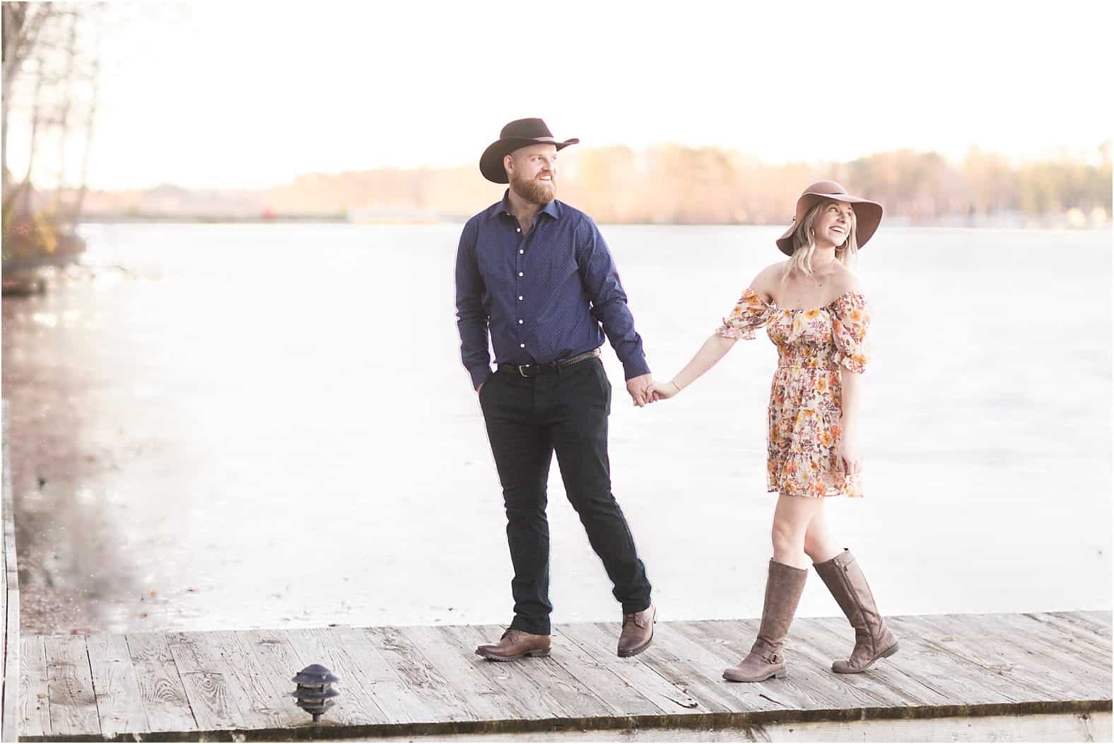 celebrations at the reservoir engagement photos midlothian virginia