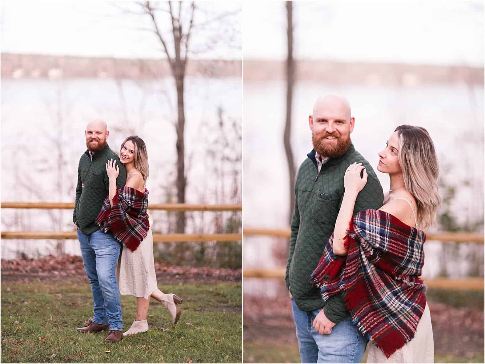 celebrations at the reservoir engagement photos midlothian virginia