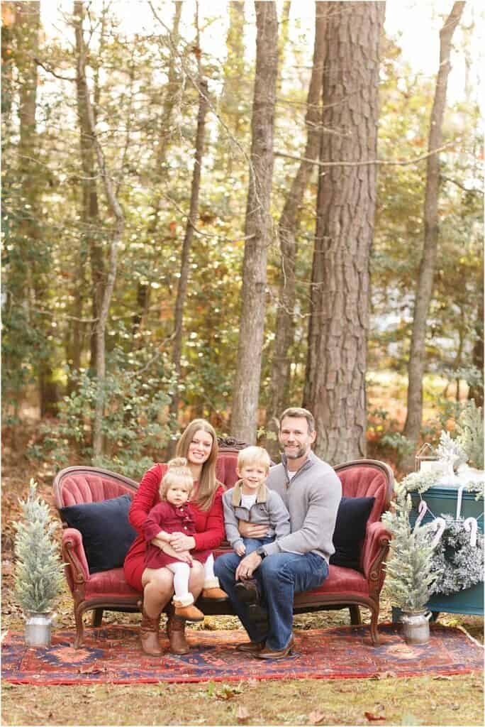 outdoor christmas mini photos