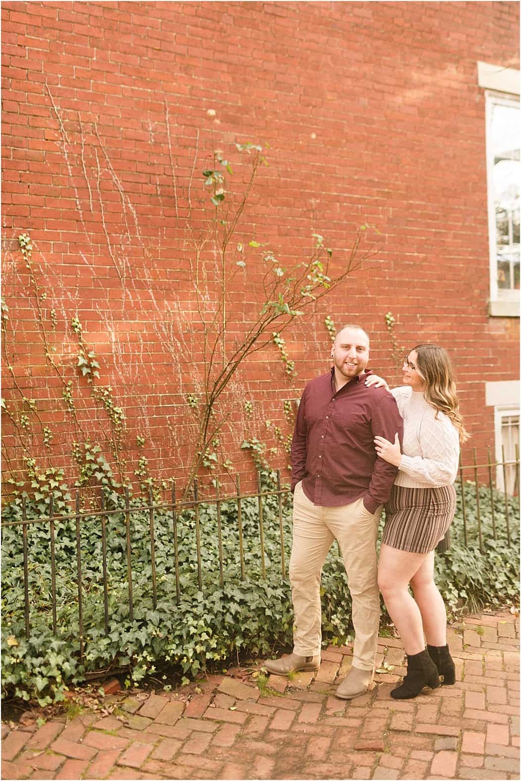 libby hill park richmond virginia engagement photos