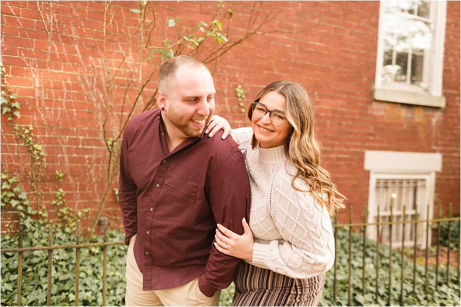 libby hill park richmond virginia engagement photos