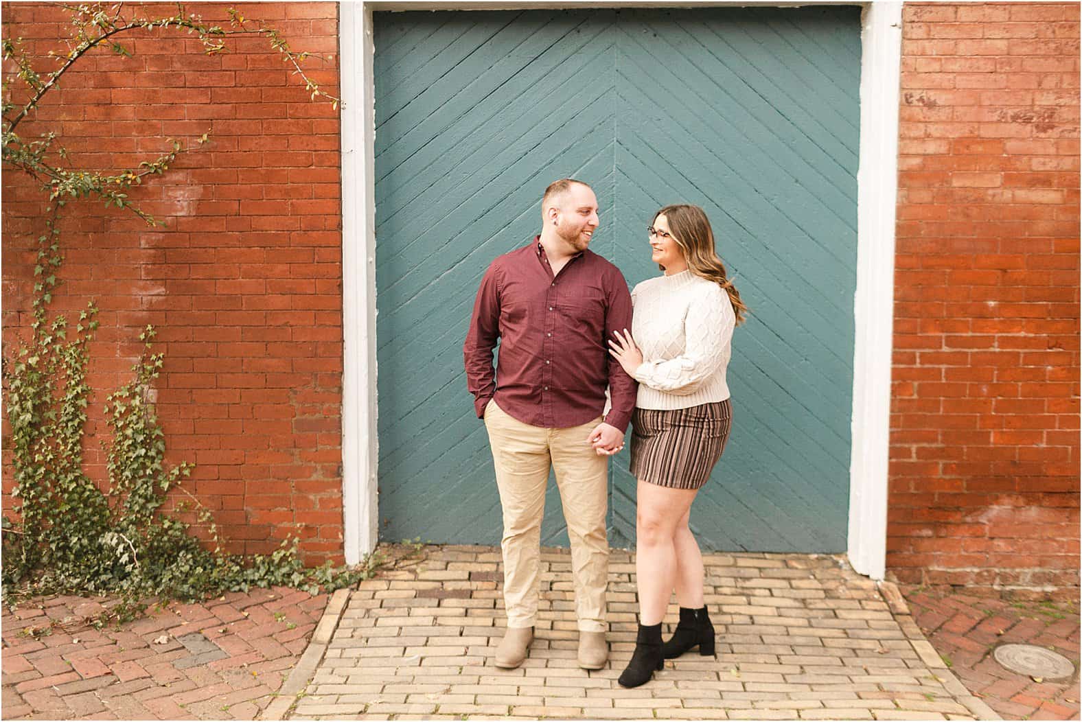 libby hill park richmond virginia engagement photos