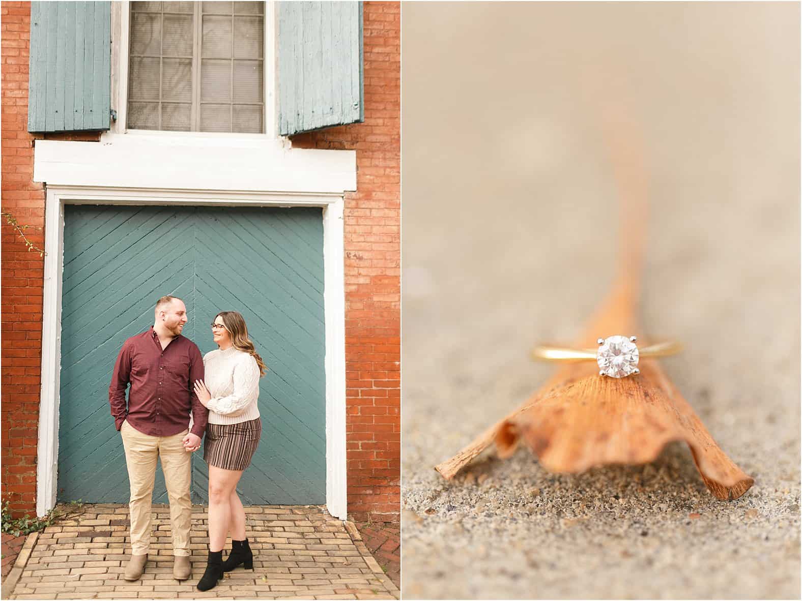 libby hill park richmond virginia engagement photos