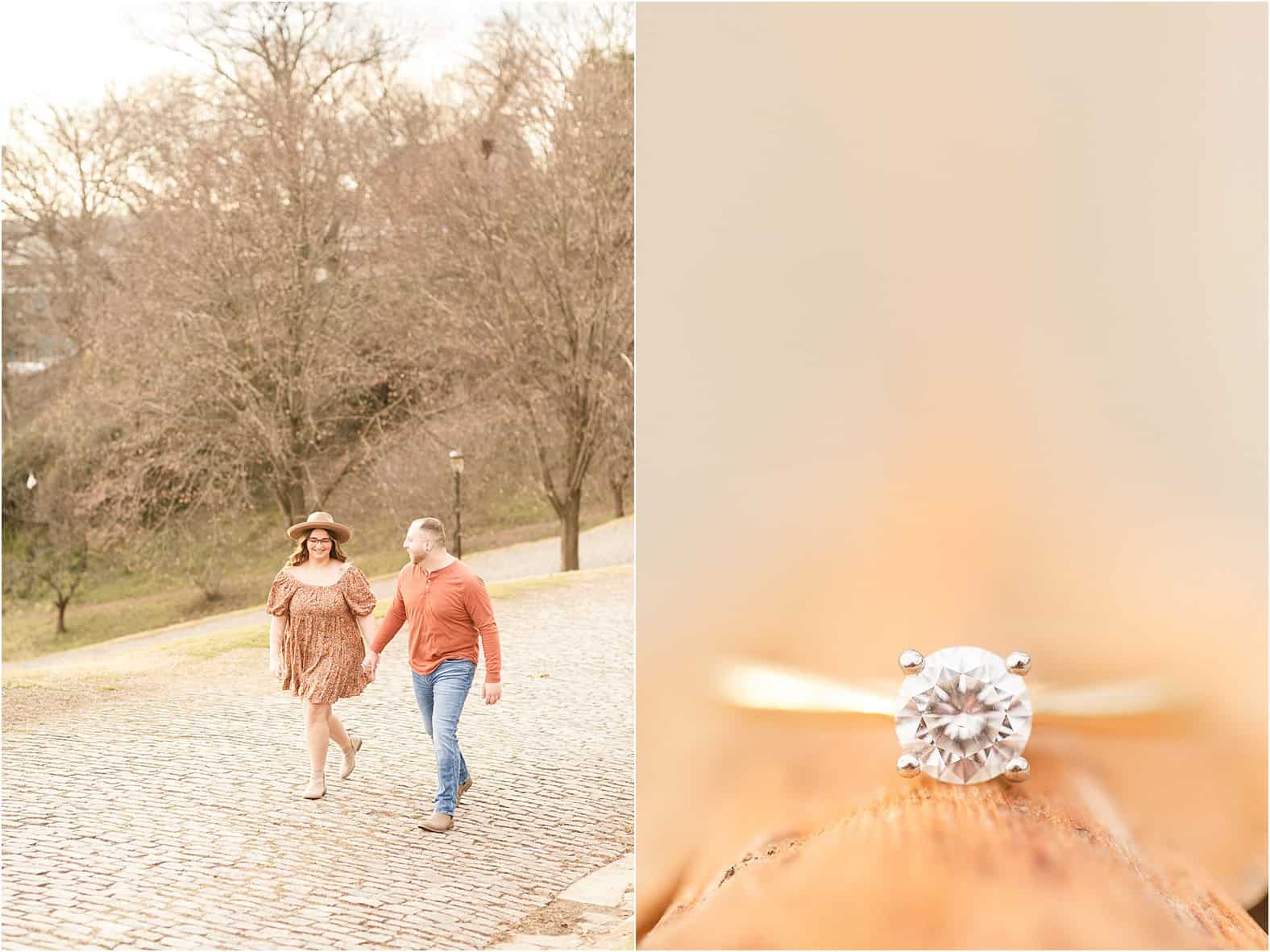 libby hill park richmond virginia engagement photos