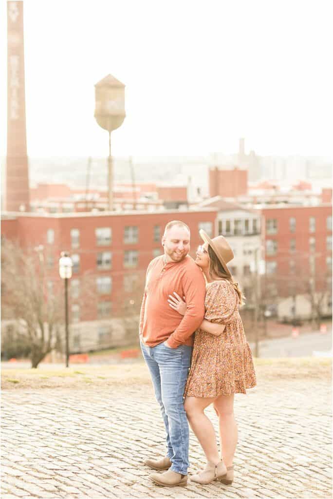 libby hill park richmond virginia engagement photos