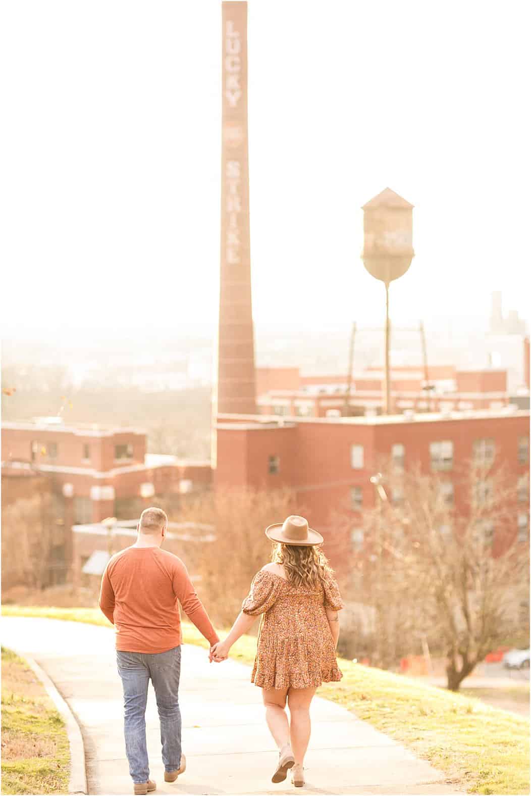 libby hill park richmond virginia engagement photos