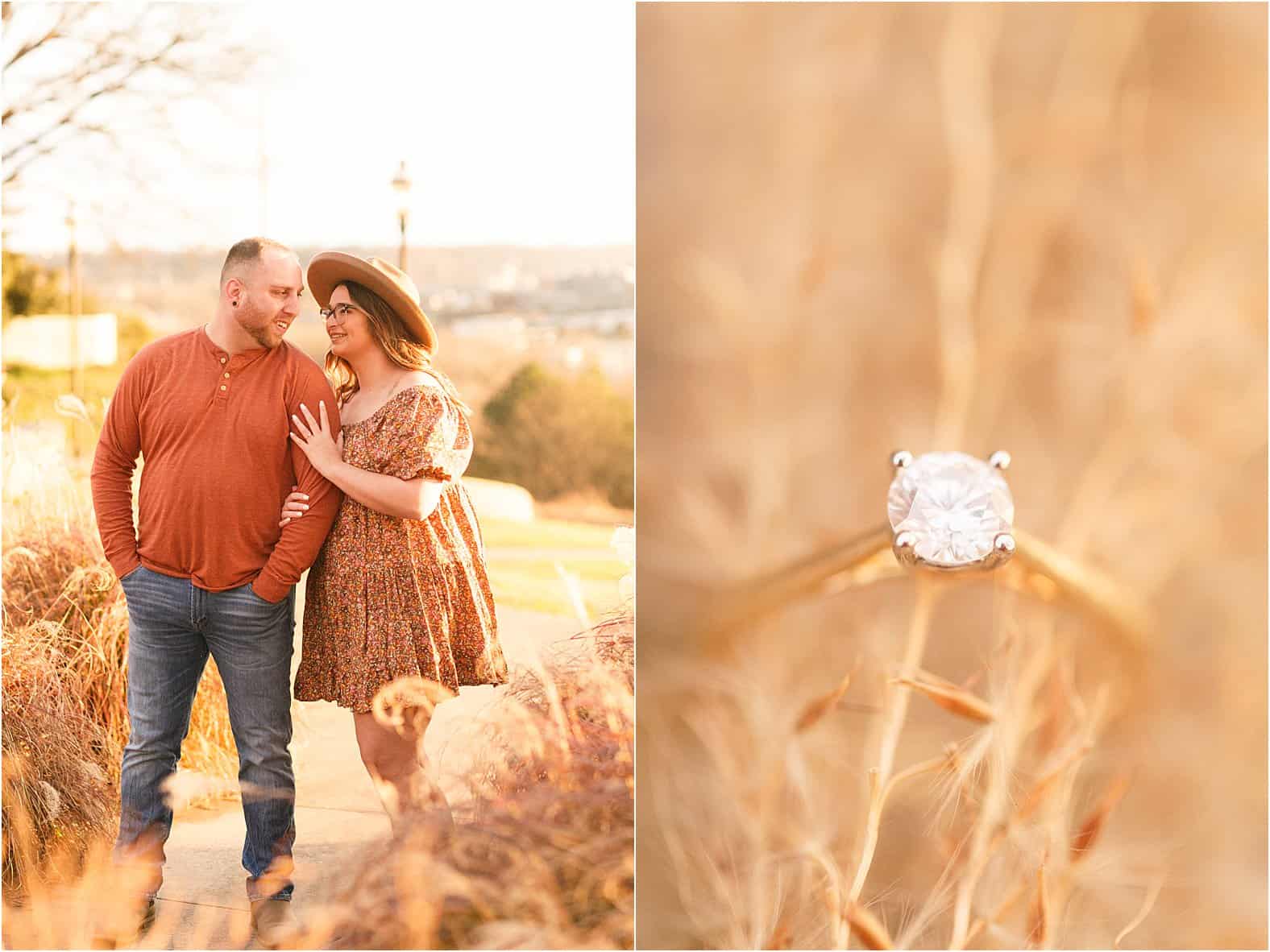 libby hill park richmond virginia engagement photos