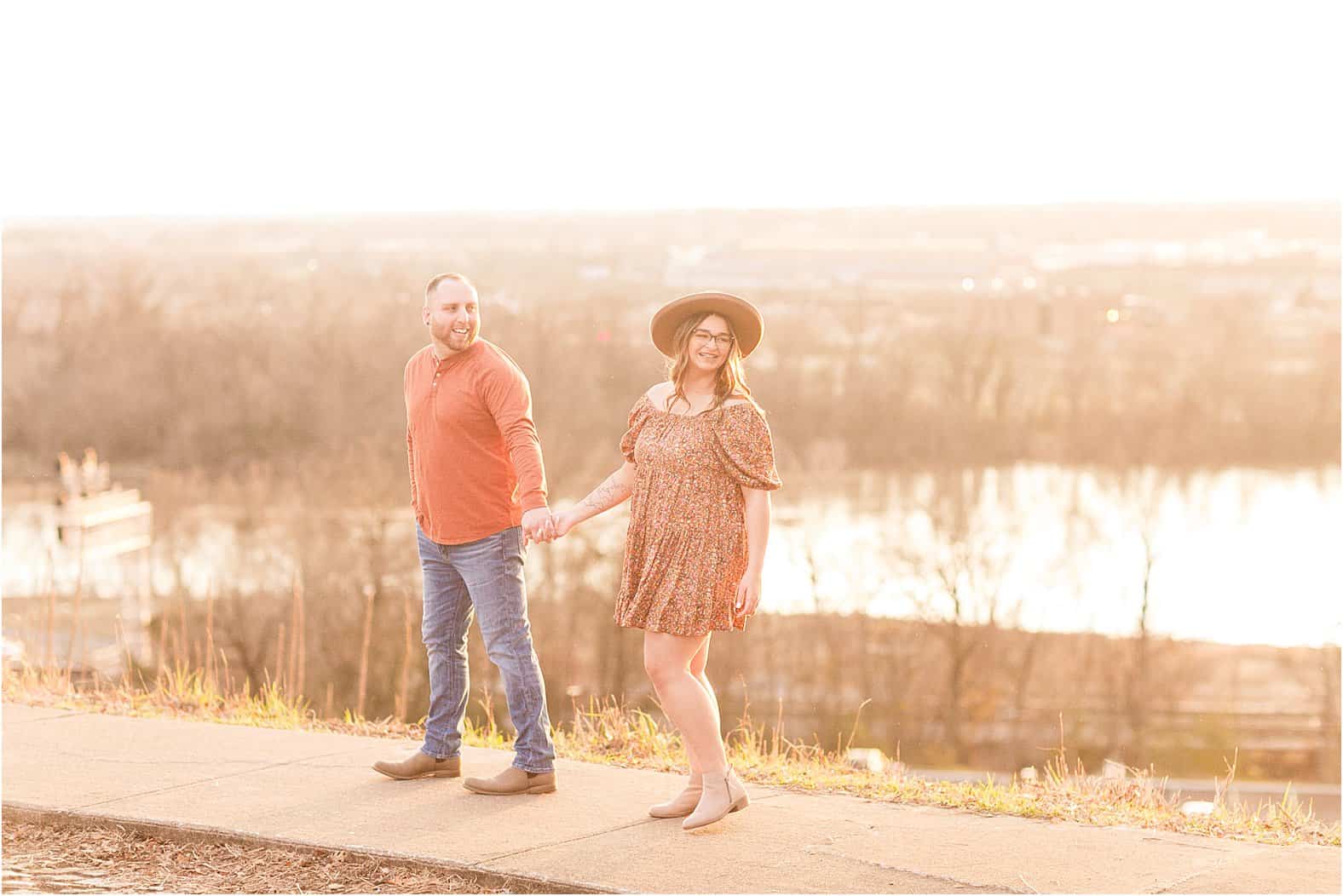 libby hill park richmond virginia engagement photos