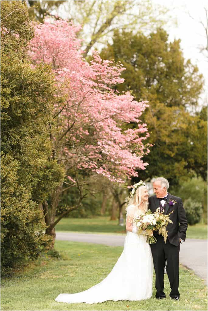 rosemont manor spring wedding photos