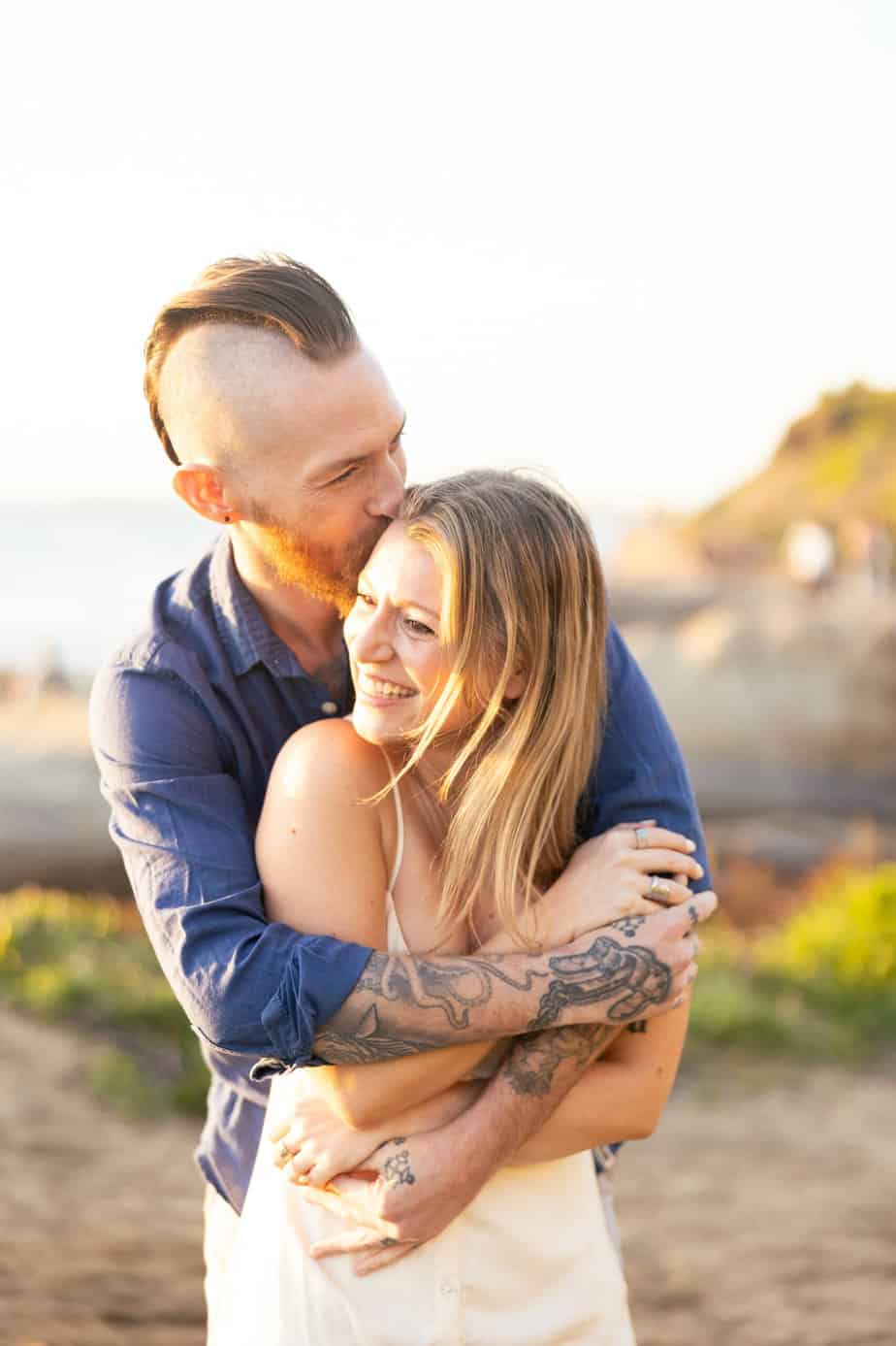 sunset cliffs la jolla san diego california engagement wedding photos