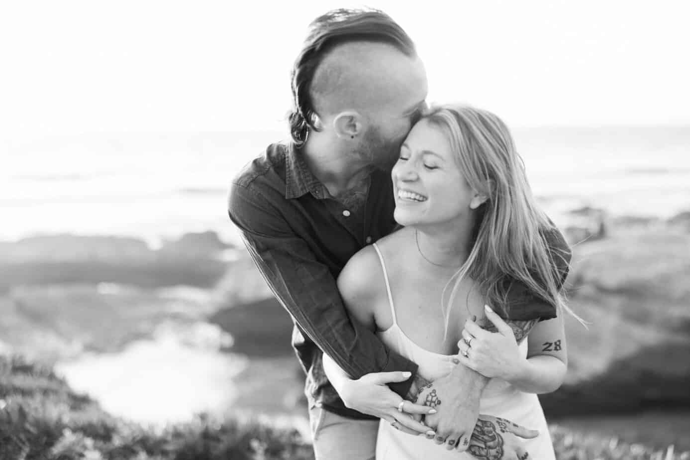 sunset cliffs la jolla san diego california engagement wedding photos