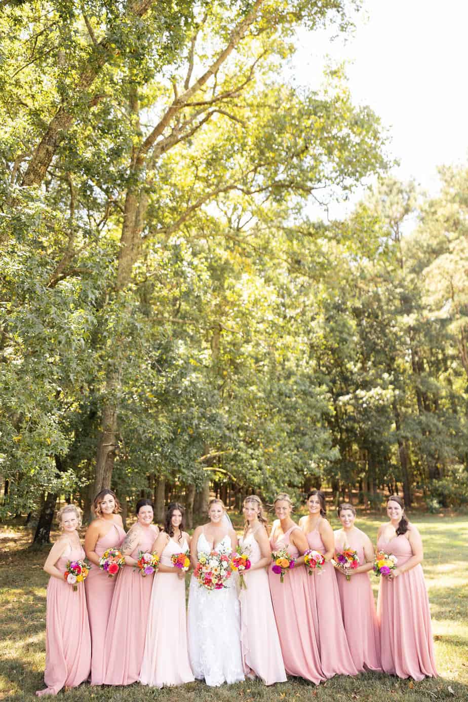 oakdale rva richmond virginia colorful summer wedding photographer